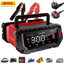 Auto Intelligente Batterieladegerät 6/12/24V KFZ LKW Batterie Ladegerät 10/30A