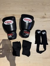 Yokkao 12oz Leder Boxhandschuhe Muay Thai + Deodrant