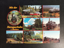 Ansichtskarte HARZQUERBAHN IM