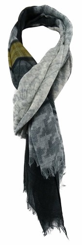 Tigertie schal grau braun - tigertie,