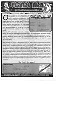 Planet MD, Infozine Nr. 97, Fußball, Blue Generation, 1. FC Magdeburg, Ultras
