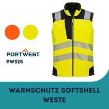 Warnschutz Softshell Weste