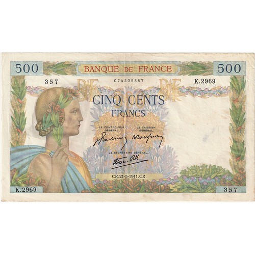 Frankreich 500 francs la - frankreich,, francs,