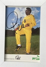 Original autogrammkarte pelé - original,