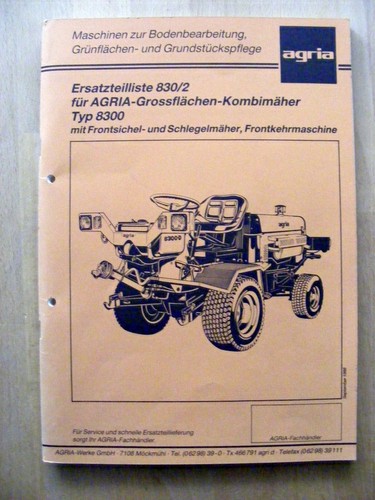 Agria 8300 grossflächenmäher - 8300,