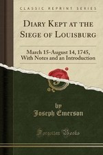 Diary Kept at the Siege of