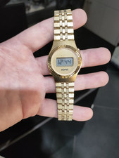 Vintage 70" Novus LCD Armbanduhr N.O.S Selten