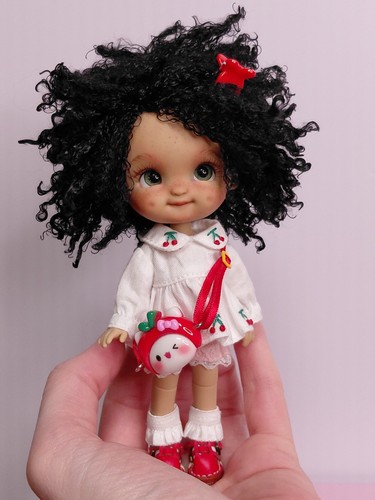 Ooak stodoll dimple pepsi - ooak, ~