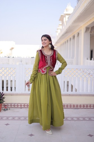 Designer mal chanderi sharara - designer,