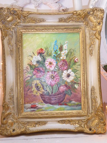 ölgemälde blumen stillleben - blumen,