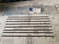 8 X  Zierstäbe Mercedes W 108, W 109 Grillleisten  NOS aus Lagerlösung