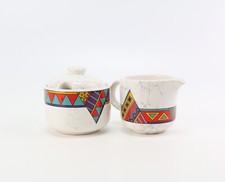 Wächtersbach Indian Summer 2 tlg. Milchkännchen und Zuckertopf memphis milano