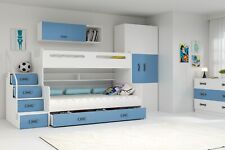 Interbeds Etagenbett Hochbett 200x80cm und 200x120cm Stockbett und Treppen