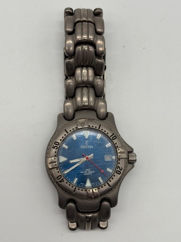 Festina titan herrenuhr blaues - festina,