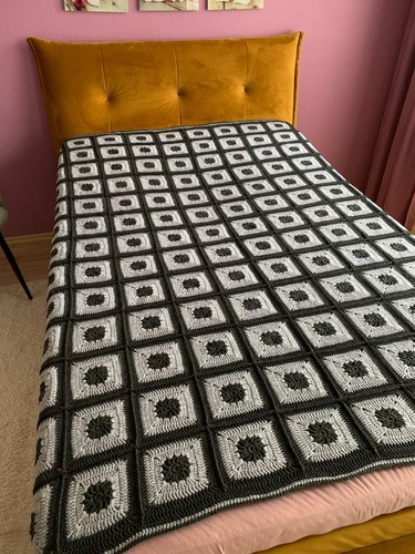 Häkeldecke handarbeit neu - häkeldecke,