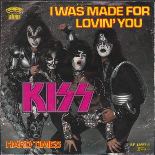 Kiss was made for - for, lovin'