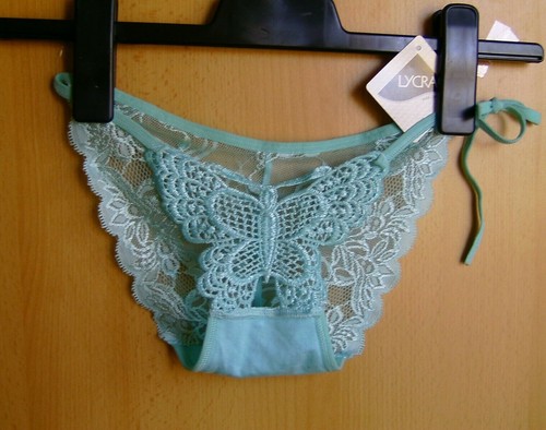 Damen slip türkis - slip-, +