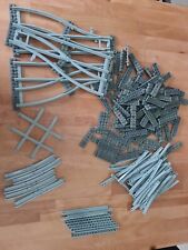 Lego Schienen, Schwellen, grau 12V, 4,5 V 7855, 7851 Konvolut, Weiche, alt