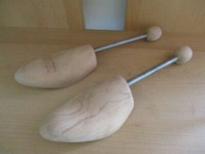 alte SCHUHSPANNER aus HOLZ Gr. 40 Schuhdehner Schuhweiter Gewinde