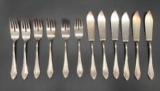 Fischbesteck 6 Personen versilbert Wilkens 12 Teile 90er Martin Mid Century