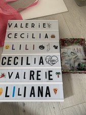 2x LIGHTBOX MINI-KINO-LEUCHTKASTEN Kinobox Kinolichtbox inkl Buchstaben