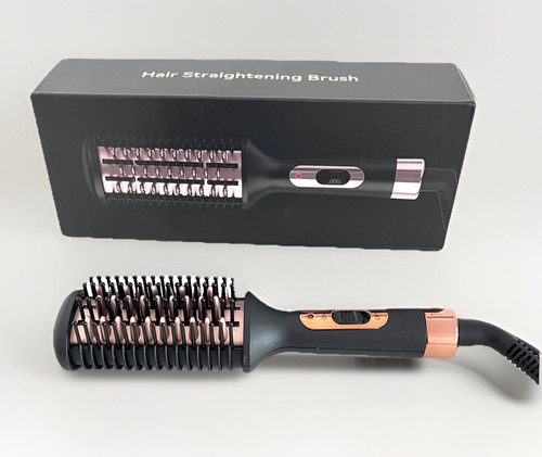 Mini haarglätter bürste - mini, 1,7"