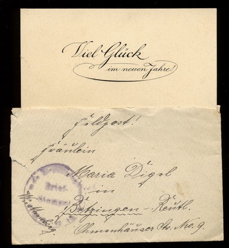 NEUJAHRSGRÜßE★Feldpost★1