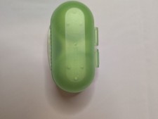 Tupperware "Zwei Dabei" Eierbehälter Für Zwei Eier Box Mit Salzfach Orange Dose 