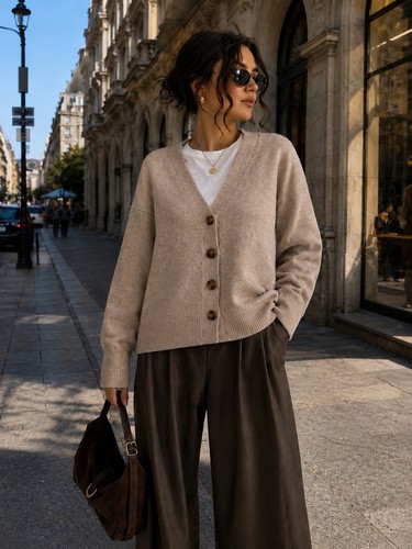 Esprit strickjacke beige damen - esprit,
