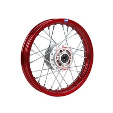 Alu Felge rot Eloxiert 12 Zoll