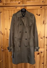Tommy Hilfiger Trenchcoat M 38 Damen Trench Mantel Khaki Oliv Jacke Military