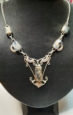 925 Silber Collier Halskette