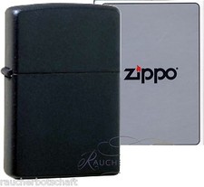 Zippo schwarz matt schwarzmatt