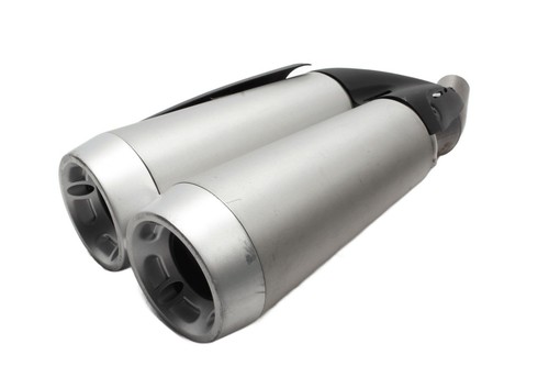 Auspuff endtopf doppelrohr - auspuff,