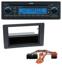 VDO AUX MP3 1DIN CD USB Autoradio für Saab 9.5 (ab 2005)