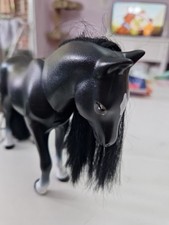 LEGO SCALA Pferd Horse Rappe