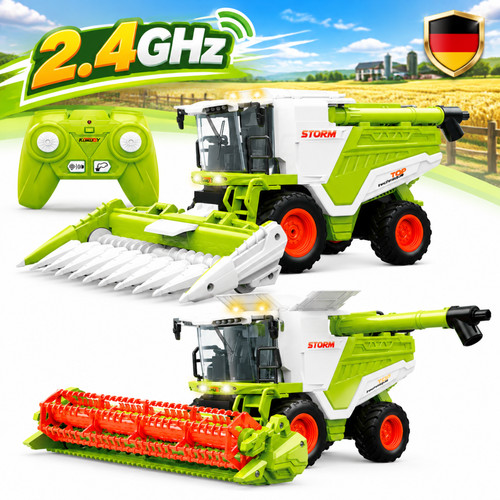 Traktor mähdrescher - rc-traktor,