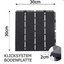 Gehwegplatten Terrassenplatte Gartenfliese Balkon Terrassendielen Holz Optik