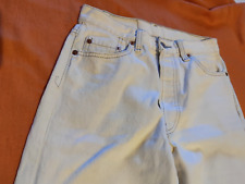 Vintage Levis Lewis 501 Jeans   Herren W29 L36 weiss beige used