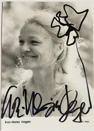 Eva maria hagen - hagen, ak