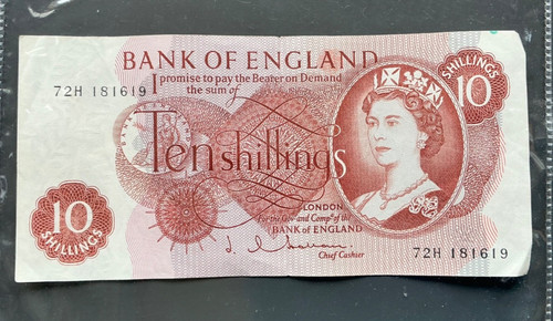 Bank england zehn - bank, of