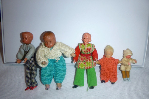 Alte biegepuppen mit - 5,