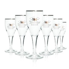 6x Köstritzer Glas 0,3l Pokal