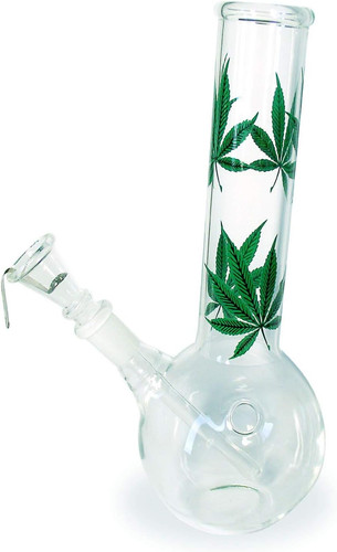 Wasser glasbong mit - wasser, 22cm