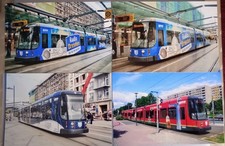 4 Fotos Straßenbahn Dresden