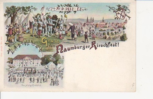 Naumburg litho gruß vom - naumburg,