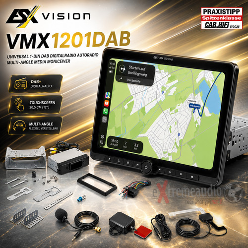 Esx vmx1201dab universal din - esx, 1-din
