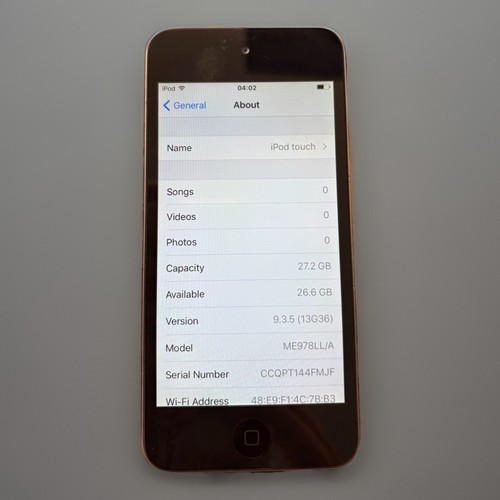 Apple grau ipod touch - -, 5