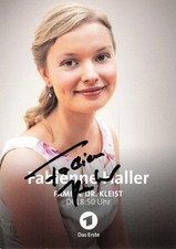 Fabienne Haller Familie Dr. Kleist Autogrammkarte Autogramm Original Signiert