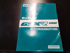 0004 Motorrad Werkstatthandbuch Suzuki GSXR 1100 Wartungsanleitung 1990-1992
